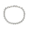 Leaf Platinum Bracelet